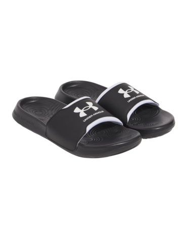 UA Men's Ignite Select Slides "Black-White"