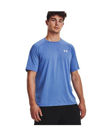 UA Herren TechTM 2.0 Texturierte Kurzarm T-Shirt "Team Royal"