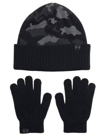 In den Einkaufswagen Under Armour Boys' Beanie and Gloves Set "Black-Camo" Under Armour Boys' Beanie and Gloves Set "Black-Camo"