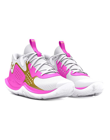 Unter Armour GS Jet \\'23 "White VividMagenta Gold"
