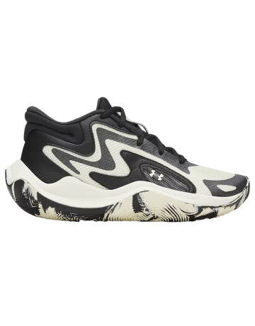 Under Armour GS Jet '25 Jr. "Black Off White"