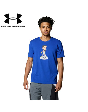 In den Einkaufswagen Unter Armour Herren Curry Bobblehead Kurzarm Tee "Blau" Unter Armour Herren Curry Bobblehead Kurzarm Tee "Blau"