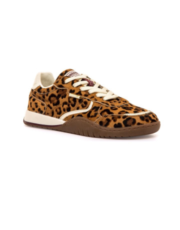 Zapatillas Mustang Fur Leather  "Leopardo"