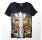 Original Adidas T-Shirt Tropical Woman Print (mehrfarbig schwarz)