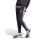 Adidas Essentials Fleece Slimfit 3-Streifen Hose "Schwarz"