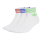 Adidas Originals 3 Stripes Ankle Socks "WHITE"