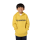 Champion BOYS' FLEECE HOODED SWEATSHIRT GRAPHIC "YELLOW"