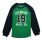 Champion Camiseta Niño M/L Atlhletic Logo Crewneck T-Shirt (verde)