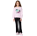 Champion Girls' Tracksuits Fleece Sweatsuit with Graphic "Pink"