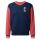 Champion Rochester Buchhandlung V-Neck Fleece Sweatshirt "Navy-Red"