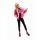 Desigual Girls Quilted Heart Bomber Jacke "Fuchsia"