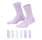 Jordan Girls JHG Air Jordan Half 6 PPack Socks "Violet Mist"