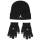 Jordan Kids Essential Beanie and Gloves 2Piece Set "Black"
