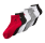 Jordan Kids JDB Everyday Essentials Ankle 6 PPack Socks "Gym Red"