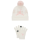 Jordan Kids Pom-Pon Beanie and Gloves 2Piece Set "Sail"