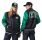 Neue Era NBA Boston Celtics Satin Bomber "Black-Kelly Green"