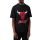 Neue Era NBA Chicago Bulls Logo Script Mesh Oversize Tee "Schwarz"