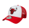 New Era NBA Chicago Bulls Side Patch 9FORTY A-Frame Trucker Adjustable Cap