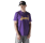 New Era NBA L.A Lakers Throwback H1 Pinstriped SS Tee