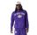 Neu Era NBA L.A. Lakers Logo Pullover Hoodie "Purple"