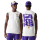 New Era NBA LA Lakers Graphic Sleeveless T-Shirt "Offwhite"