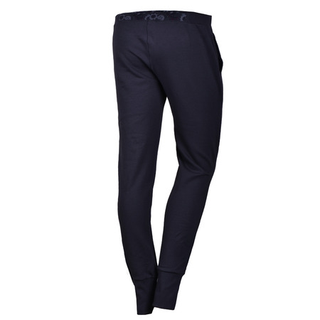 Champion Pantalón Authentic Basic Cuffed Logo Blumen (Marino/Print Blumen)