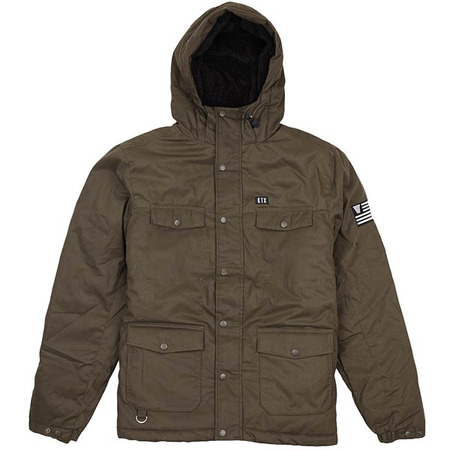 K1X Chaqueta Urban Hooded ZT (oliva)
