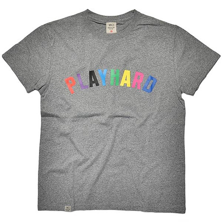 K1X Camiseta Play Hard 93 (gris)