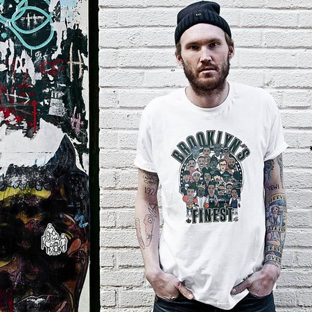 K1X Camiseta Brooklyn ́s Finest (Blanco)
