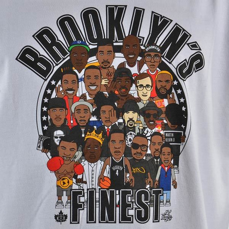 K1X Camiseta Brooklyn ́s Finest (Blanco)