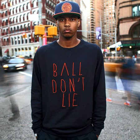 K1X Ball Don ́T Lie Sudadera (Marino/Rojo)