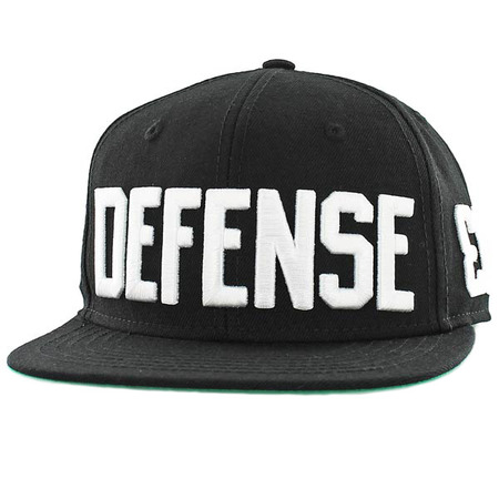 K1X Gorra O.D. Snapback "Deffense" (schwarz/schwarz)