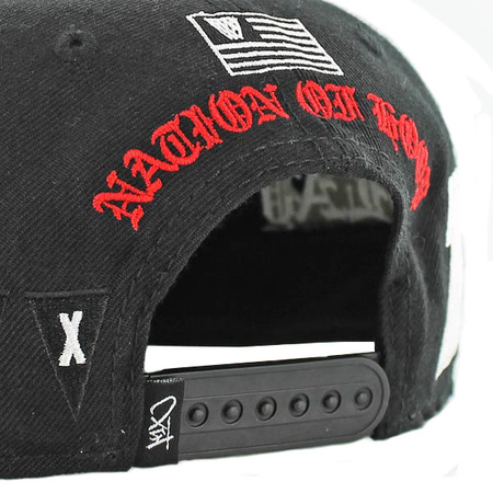 K1X Gorra O.D. Snapback "Deffense" (schwarz/schwarz)
