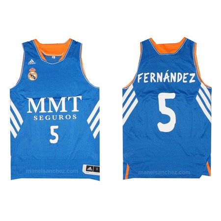 Rudy Fernández Real Madrid Korb 13/14 (blau/weiß)
