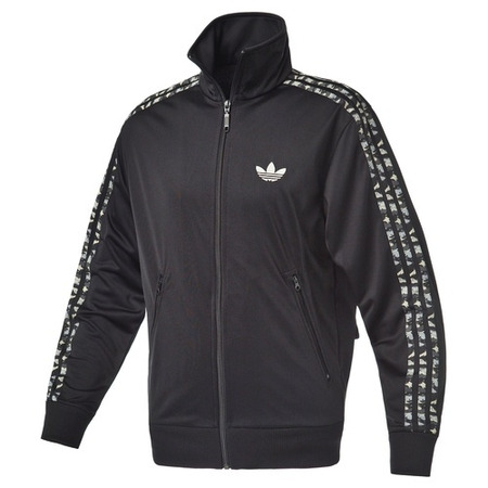 Adidas Chaqueta Firebird Camo-TT (schwarz)
