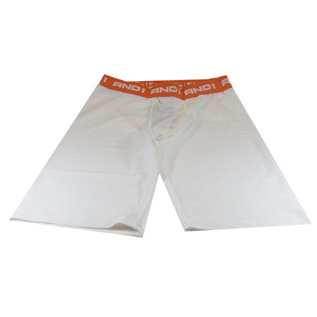 Kurz de Compression And1 Benny Team (blanco/naranja)