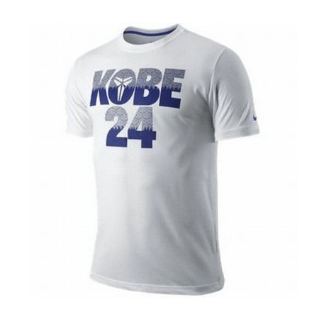 Camiseta Kobe 24 Muster (100/blanco/azul)