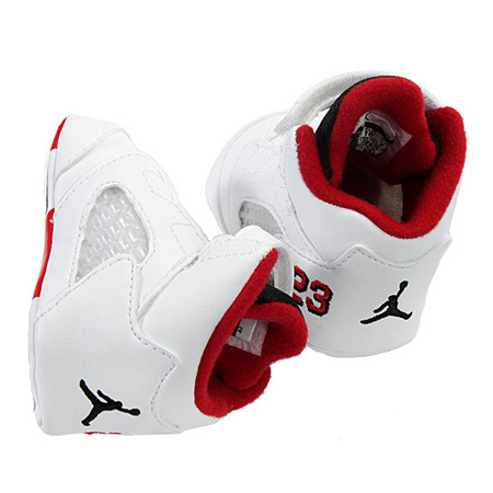 Jordan 5 Retro (GP) Infant (120/weiß/rot)