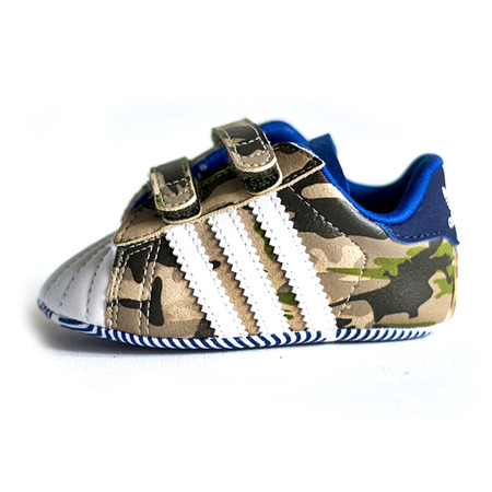 Original Adidas Superstar 2 CRIB (camuflaje/azul/blanco)