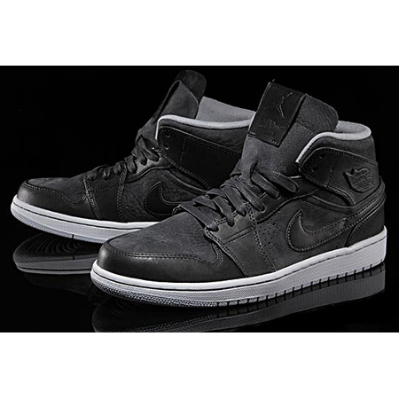 Air Jordan 1 Mid New Pure Platinum (005/antracita)