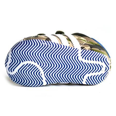 Original Adidas Superstar 2 CRIB (camuflaje/azul/blanco)