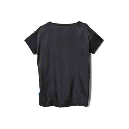 Adidas Original T-Shirt Long Logo Trefoil (schwarz/weiß)