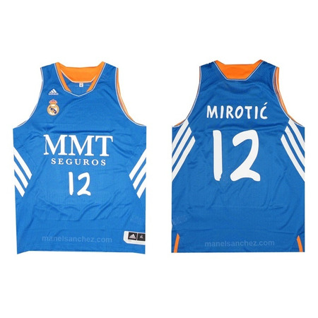 Camiseta Mirotic Real Madrid Korb 13/14 (Asul/blanco)