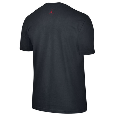 Jordan Camiseta Flügel Logo (016/negro/rojo)