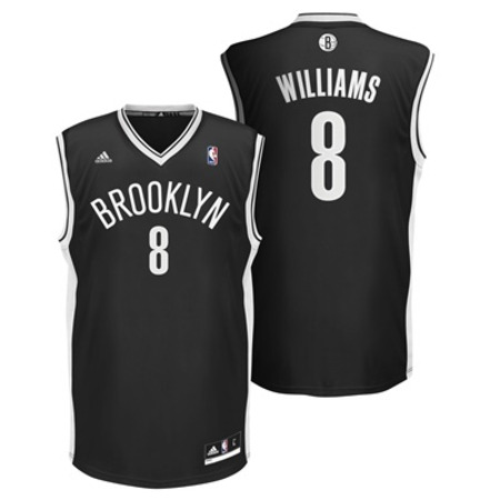 Adidas Camiseta Réplica Deron Willians Netze (schwarz/weiß)