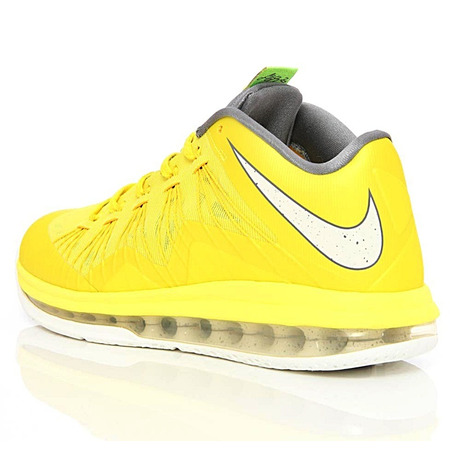 Nike Lebron X Low "Sonic Yellow" (700/amarillo/blanco/gris)
