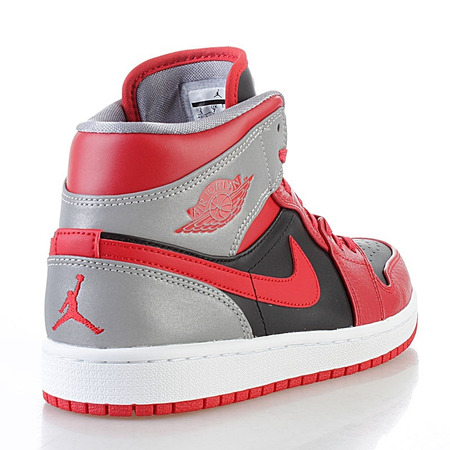 Air Jordan 1 Mid "Fire Red" (603/red/black/gris/white)