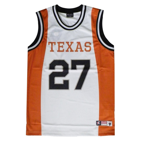 Champion T-Shirt Texas College B (weiß/orange)