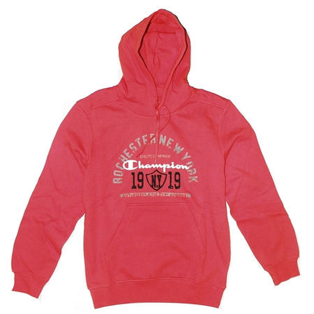 Champion Sudadera Capucha Authentic Basic Graphic (rojo)