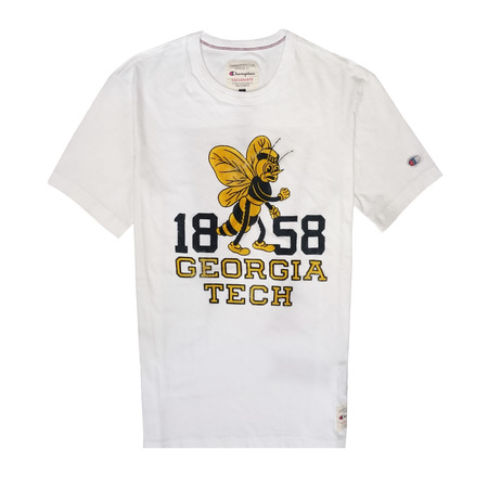 Champion Camiseta Collegiate von Georgia Tech (blanco)